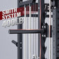 Major Fitness Drone2 Advanced Training Smith Machines– All-in-One Home Gym Squat Rack with Aluminum Pulley Set , Weight Bar, Dual LAT Pull-Down Systems & Cable Crossover Machine for Full-Body Workouts