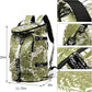 Kalesi Gym Duffle Bag Backpack 4-Way Waterproof with Shoes Compartment for travel Sport Hiking laptop (olive-green)