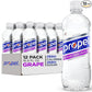 Propel Electrolyte Enhanced Water Sports Drink, Grape Flavored Water, Zero Calorie & Zero Sugar Hydration with Electrolytes and Vitamins C & E, 16.9 fl oz Water Bottles (12 Pack)