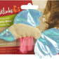 Petlinks Batty Beta Fish Crinkle Catnip Cat Toy - Tan/Blue, One Size