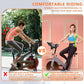 Handlebar Extender for Peloton Indoor Exercise Bikes, 1 Pair of Ultimate Handlebar Extension of Peloton Accessories (Bull-horn (with Blue Tapes))
