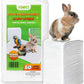 14"" X 18"" Disposable Guinea Pig Cage Liners 50 PCS, Rabbit, Hedgehog, Hamster, Chinchilla, Cat, Reptile and Other Small Animals