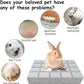 Hamiledyi 2PCS Rabbit Scratching Pads Bunny Lava Grinding Claw Pads Small Animal Foot Pads Hamster Scratch Board Chew Toys for Gerbil Chinchilla Hedgehog Guinea Pig Cage Accessories