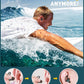 Ear Plugs for Swimming Surfing with String, Block Out Water Let Sound in, Reusable Comfy Custom-fit Swimmer Earplugs for Snorkeling, Shower, Pool, Swim, Bath, Kayaking, Other Water Activities