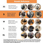 BARKLESS Dog Muzzle, Basket Muzzle for Biting, Chewing and Scavenging, Humane Cage Mouth Cover, Perfect for Grooming and Training Small Aggressive Reactive Dogs (S, Black)