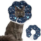 Depets Cat Cone Collar Soft, Adjustable Lightweight Cat Recovery E Collar to Stop Licking for Puppy Rabbit, Waterproof Pet Cone for Small Animal After Surgery Grooming, Neck Girth 9.5 in