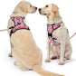 NESTROAD No Pull Dog Harness with Leash, Reflective No Choke Pet Vest Harness,Adjustable Soft Padded Dog Harness with Easy Control Handle for Medium Dogs(Checkered Pink,Medium)