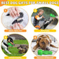 Christmas Dog Gifts, Dog Toys for Small Dogs Dog Toothbrush for Teething Cleaning, Rubber Squeaky Toys for Puppy