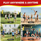 BAGAIL Volleyball Net, 12ft/20ft Portable Volleyball Net for Backyard - Adjustable Height, Heavy-Duty Frame, Freestanding Design - Portable Outdoor/Indoor Volleyball Set with Carry Bag