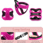 Comfort fit Step-in Dog & Puppy Harness - Comfortable All Weather Dog Vest Harness: Adjustable, Soft Padded, Easy to Put-on for Small, Medium-Sized Dogs.