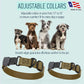 Dogline Biothane Waterproof Dog Collar with Herm Sprenger Stainless Steel Quick Release Buckle – Heavy Duty Tactical Durable Collar for Dogs – Comfortable and Safe Pet Collar, W 1" L 15-25", Brown