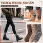 Merino Wool Boot Socks Thermal Winter Ski Thick Warm Hiking Socks for Women Men 3 Pairs
