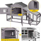 Aivituvin Chicken Coop Mobile Hen Coop, Large Poultry Cage with Wheels Outdoor Backyard Chicken House