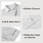 Golf Shirts for Men - Moisture Wicking Short Sleeve Performance Sport Casual Striped Collared Mens Polo Shirt