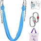 F.Life Aerial Silk Yoga Hammock & Swing for yoga Inversion,Strength training,starter hardware kit