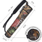 YLS Archery Hip and Back Quiver for Arrows - Black Arrow Quiver for Kids and Adults - Adjustable Arrow Holder with a Padded Strap and Belt Clip - Archery Accessories for Field and Practice