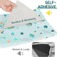 Cat Wrap for Cutting Nails, Self-Adhesive for Grooming, Anti-Scratch Cat Swaddle Wrap for Medicine, Nail Clipping, Teeth Brushing, Ear Cleaning
