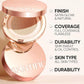 Cushion Foundation | Full coverage, Weightless, Skin fit, Satin Glow Finish, Oil-Control Waterproof Foundation, Sweatproof Flawless BB Cream CC Korean Makeup