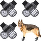 BEAUTYZOO Anti Slip Dog Socks for Small Medium Large Dogs,Paw Protector with Grips for Hardwood Floor Hot/Cold Pavement,Traction Control 3 Pairs AntiTwist Dog Shoes to Prevent Licking for Senior Dog
