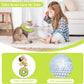 Lightweight Cat Cone Collar Soft, Soft Comfortable Cat Recovery Collar After Surgery, Elizabethan E Collar for Cats, Cone for Cats to Stop Licking (Water Green, Small)