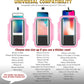 TRIBE Water Resistant Cell Phone Armband Case Running Holder for iPhone Pro Max Plus Mini SE (13/12/11/X/XS/XR/8/7/6/5) Galaxy S Ultra Plus Edge Note (21/20/10/9/8/7/6/5) Adjustable Strap & Key Pocket