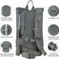 NOOLA Hydration Backpack with 3L TPU Water Bladder, Tactical Molle Water Backpack for Men Women, Hydration Pack for Hiking, Biking, Running and Climbing