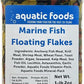 Aquatic Foods Inc. Marine Fish Flakes of Red & Green Algae, Seaweed for Tangs, Butterflies, Angelfish, Anthias, Clown Fish, Damsels Also Pellet Mix, Wafer Mix Included… AFI 1-lb 2oz