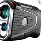 Bushnell Pro X3+ Golf Rangefinder with Wind Speed and Direction,1300 Yard Range,7X Magnification, Pin Locking with Visual Jolt