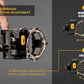 Trophy Ridge React H4 Bow Sight - 4 Pin Sight, Tool Less Windage and Elevation Adustability, 2nd Axis Leveling, Adjustable Click Light