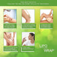 Tummy Body Wrap with Guarana, Green Tea, Seaweed Wraps Works for Stomach Belly Legs Arms Abdomen. (4 Wraps + Gel)