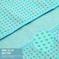 Eunzel Yoga Towel,Hot Yoga Mat Towel with Grip Dots Sweat Absorbent Non-Slip for Hot Yoga, Pilates and Workout 24" x72", Teal