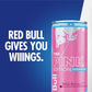 Red Bull Pink Edition Sugar Free Energy Drink, Wild Berries, 8.4 fl. oz., Case of 24 cans, with 80mg Caffeine, Taurine & B Vitamins