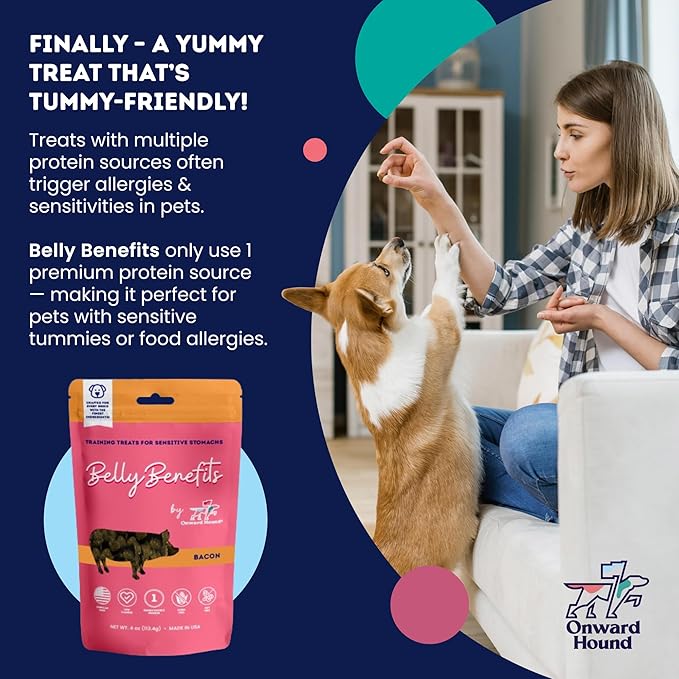 Training Treats for Dogs - Soft Venison - Low Calorie Dog Training Treats for Sensitive Stomachs with Single Source Premium Protein, Corn Free, & Soy Free Formula - 4 oz