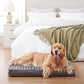 Orthopedic Memory Foam Dog Bed, Cooling Dog Beds for Extra Large Dogs -Waterproof Pet Bed for Crate with Removable Washable Cover, Ideal for Arthritic Dogs, XL(41inch,90Lbs)