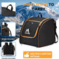 Ski Bag and Ski Boot Bag Combo-Padding Skis Bag for Air Travel,Water Proof Ski Boot Bag Fits for Skis Up to 200 CM and Boots Up To Size US13,Adults Ski Travel Bag