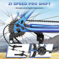 Betterland 26 Inch Mountain Bike, 7/21Speed Adult Bicycle with Dual V Brakes,Front Suspension, High Carbon Steel Frame, with Adjustable Ergonomic Seat Bicycle