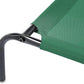 Amazon Basics Cooling Breathable Elevated Dog Bed with Metal Frame for Large Dogs, 51 x 31 x 8 Inch, Green