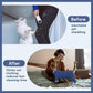 PUMYPOREITY Cat Recovery Suit, Stops Wound Licking After Surgery, Sticky Hair Shirt with Sticky Fabric, Cat Pajamas Prevents Over-Grooming, Blue, XS