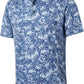 Men's Golf Polo Shirts Short Sleeve Striped Performance Moisture Wicking Dry Fit Golf Shirts for Men