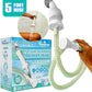 NEW Rinseroo: 5ft Slip-On Handheld Shower Attachment Hose w/Spray Head- Removable Extension Arm- Converts Fixed Shower Head into Handheld Bather. Portable, No-Install Shower Hose Wand for Seniors, RV.