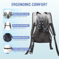 Dog Backpack for Small & Medium Dogs - Adjustable Pet Carrier for Travel & Hiking, Hands-Free Puppy Backpack with Storage Pockets, Breathable Mesh, Reflective Strips & Non-Slip Handle