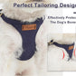 Puppytie No Pull Dog Harness with Multifunction Dog Leash,Soft Adjustable No Choke Escape Proof Pet Harness Vest for Medium Dogs or Large Dogs,Navy,M