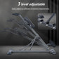 SogesPower Roman Chair Back Extension Machine, Hyperextension Bench for Hamstring,Adjustable and Foldable Exercise Equipment for Home Gym