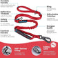 IOKHEIRA 6Ft /4Ft Dog Leash Rope for Large Dogs, Heavy Duty with Comfortable Padded Handle and Highly Reflective Threads,4-in-1 Multifunctional Dog Leashes with Car Seat Belt for Training