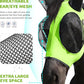Harrison Howard Horse Fly Mask with Forelock Opening Stretch Breathable and Comfortable for Horses UV -Protection Fluorescent Yellow L
