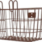 Retrospec Apollo-Lite Lift-Off Bike Basket - Detachable Steel Handlebar Basket with Carrying Handle for Commuting, Shopping & Beach Trips - 14.5in x 9.5in Weather-Resistant Biking Gear