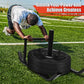 GDFISH Large Weight Sled, Adjustable Height Handle Push Sleds, Workout Fitness Sled for Training Running Speed, Compatible with 1" & 2" Weight Plate, Easy Obstacle Clearance for Grass, Sand, Cement