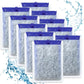 10-Pack Filter Cartridges Large Compatible with Tetra Whisper Bio-Bag Aquarium Filters, Fish Tank Filters Replacement for Aquariums for Whisper Filter 20i 40i/ IQ 20 30 45 60/ PF20 30 40 60