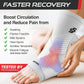 Sleeve Stars Ankle Brace for Women & Men, Ankle Wrap for Sprained Ankle, Compression Sleeve for Plantar Fasciitis Relief, Easy Customizable Support: w/Removable Strap (Single/S:9"-10"/White)