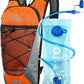 Nepest Hydration Backpack with 2L Water Bladder for Cycling, Water Backpack for Hiking Running, Lightweight Hydration Pack, Grey